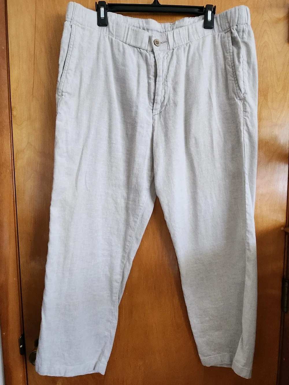 Tommy Bahama-Beach Linen Cropped Length Drawstring Waist Size XL